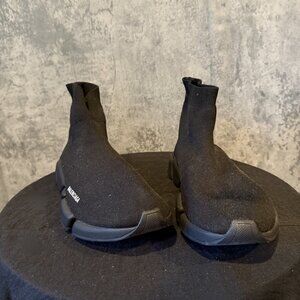 Balenciaga Speed Sneaker Knit Sock Shoe - Men's Size 15 - Black